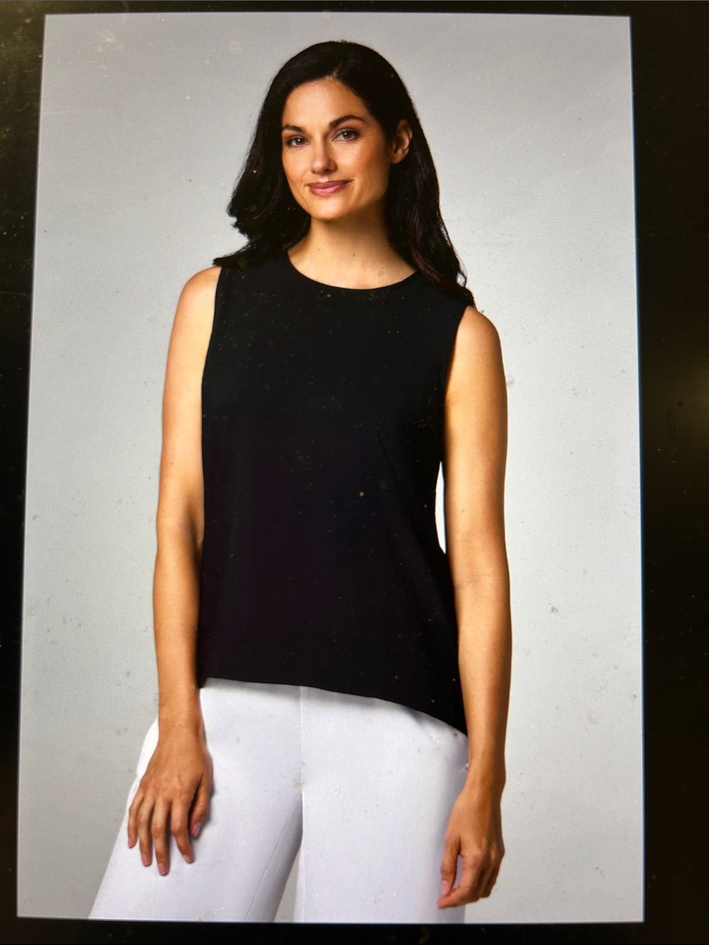 Coolibar Black St. Tropez Tank Top